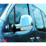 Citroen Berlingo II FL (2012-) Накладки на зеркала (Abs-хром.) 2 шт. - Omsa Line