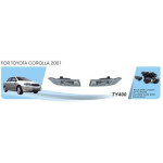 Фары доп.модельн для Тойота Corolla (2001-)/эл.проводка - AVTM