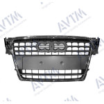 Решетка радиатора Audi A4 2008-2012 хром/черн. - AVTM 