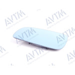 Вкладыш зерк бок AUDI A8 02-08 левый, асферич, с подогр, голуб.стекло, - AVTM