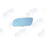 Вкладыш зерк бок AUDI A3 10.00-05.03 левый, асферич, с подогр, голуб.стекло, - AVTM