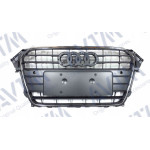 Решетка радиатора Audi A4 Allroad 2010- хром./черн. - AVTM