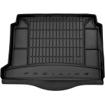Гумовий килимок в багажник для Ford Mondeo (універсал) (mkV) 2019 → (з органайзером) (з нішею зліва) - Frogum