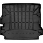 Гумовий килимок в багажник для Land Rover Discovery (mkIII-mkIV) 2004-2017 (cложенний 3 ряд) - Frogum