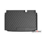 Резиновые коврики в багажник Gledring для Ford Ecosport (mkI) 2017-> (с двухуровневым полом)(любой уровень)(багажник)