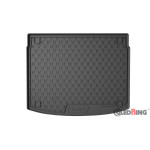 Резиновые коврики в багажник Gledring для Kia XCeed (mkI) 2019- (с двухуровневым полом)(верхний уровень)(багажник)