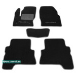 Двухслойные коврики Sotra Premium 10mm Black для Ford Kuga (mkII) 2012-2016
