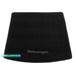 Двошарові килимки для Volkswagen Touareg (mkIII) (багажник) 2018 → Black Sotra Premium 10mm