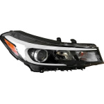 Фара передня Kia Cerato 16-18/Forte 16-18 передн. пра.(мех) (-LED) (жовта вставка) - DEPO