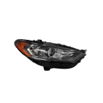 Фара передня Ford Fusion 17-19/Mondeo 19-22 передн. пра.(хутро) (H7/H9/LED) (жовта вставка лінзована) - DEPO