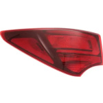 Фонарь задний Hyundai Santa Fe III 16-18 лів. (-LED) (зовніш) - DEPO 