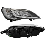 Фара передня Citroen Jumper/Fiat Ducato/Peugeot Boxer 14 - передн. пра. (ел) (з коректором) (без ламп - DEPO