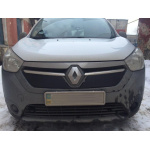 Зимняя накладка Renault Lodgy 2012- (решетка) - AVTM