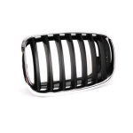 Решетка радиатора BMW X5 (E70)/X6 (Е71) 2007-2013 левая хром, ребра черн - AVTM