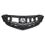 Ґрати радіатора Acura TLX 14-17 черн. без молдингів - AVTM
