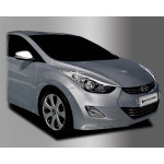 Hyundai Elantra 2011- Окантовка фар 2шт - Clover