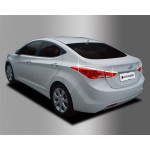 Hyundai Elantra 2011- Накладки на стопи 4шт - Clover
