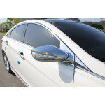 Hyundai Sonata YF 2012- Накладки на дзеркала з повторювачем 2шт - Clover