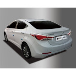 Hyundai Elantra 2011- Накладки на стопи 2шт - Clover
