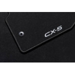Ковры салона Mazda CX-5 (2012-) Оригинал чёрные, кт. 4шт (ворсовые) - оригинал