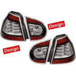 Фонари задние Volkswagen Golf V 2003-2008 темные LED комплект Design 4шт - HELLA