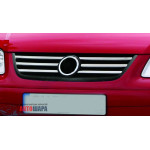 VW Touran 2003-2007/Caddy Life 2004-2010 Накладки на решетку радиатора 6шт - Carmos