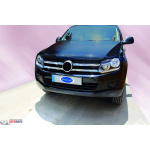 VW Amarok 2010- Накладки на решітку радіатора 4шт - Carmos