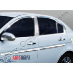 Hyundai Accent 2006-2010 Молдинг дверний 4шт - Carmos