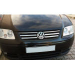 Накладки на решетку Life Volkswagen Caddy 2004-2010 гг. (6 шт, нерж)