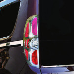 Накладка на стопы Fiat Doblo III nuovo 2010↗ и 2015↗ гг. (2010-2015, 2 шт, пласт)