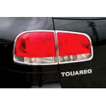 Накладки задние фонари 2003-2008 Volkswagen Touareg 2002-2010 гг. (2 шт, пласт)