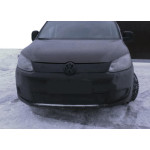 Зимова накладка на ґрати Volkswagen Caddy 2010-2015рр. (верхня) Глянцева