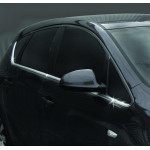 Нижня окантовка скла Opel Astra J 2010↗ мм. (Hatchback, 8 шт, нерж) Carmos - Турецька сталь
