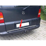 Край багажника Mercedes Vito W638 1996-2003 гг. (нерж)