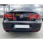 Кромка багажника Volkswagen Passat СС 2008↗ гг. (нерж.) 