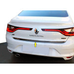 Кромка багажника Renault Megane IV 2016↗ гг. (Sedan, нерж) Carmos - Турецкая сталь