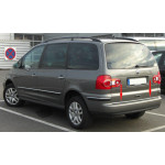 Кромка багажника Volkswagen Sharan 1995-2010 гг. (нерж.)