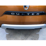 Накладка на задний бампер Carmos V1 Dacia Duster 2018↗ гг. (нерж)