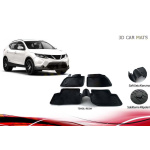 Резиновые коврики Nissan Qashqai 2014-2021 гг. (4 шт, Niken 3D)