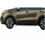 Молдинг дверний Kia Sportage 2015-2021р. (4 шт, нерж) OmsaLine - Італійська нержавіюча сталь