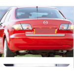 Край багажника Mazda 6 2003-2008 гг. (нерж.)