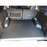 Коврик багажника Toyota Land Cruiser 80 (EVA, черный)