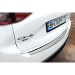 Накладка на задний бампер Carmos Mazda CX-5 2017↗ гг. (нерж)