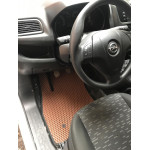 Килимки EVA Fiat Doblo III nuovo 2010↗ та 2015↗ мм. (цегляні, передні)