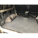 Коврик багажника без задних сидений Toyota Land Cruiser 70 (EVA, черный)