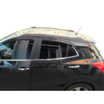Наружняя окантовка стекол Opel Mokka 2012-2021 гг. (8 шт, нерж) Carmos - Турецкая сталь 