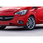 Накладки на противотуманки Opel Corsa E 2015↗ гг. (2 шт, нерж) Carmos - Турецкая сталь
