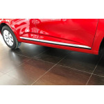 Накладки на дверной молдинг Renault Clio V 2019↗︎гг. (нерж) Carmos - Турецкая сталь