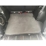 Коврик багажника Citroen C-Crosser (EVA, черный) 7-местный С сабвуфером