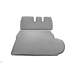 Коврик багажника Citroen C-Crosser (EVA, серый) 7-местный Без сабвуфера 